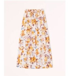 Abercrombie Resort Tie-Waist Maxi Skirt